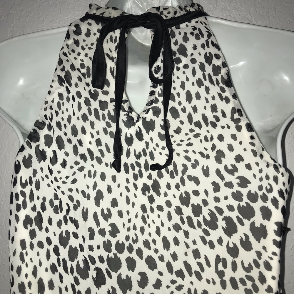BCX Asymmetrical Ruffle Sleeveless Top S * - Picture 3 of 6
